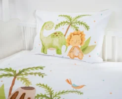 Dinos Bettwäsche "Made in Green" Größe 40x60 + 100x135 cm