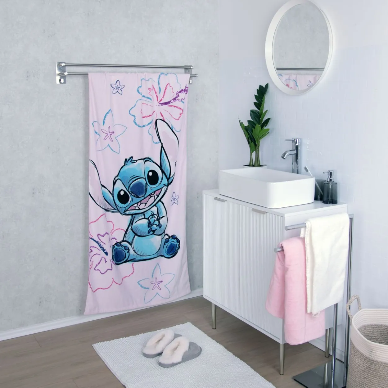 Disney Stitch Badetuch Größe 75x150 cm