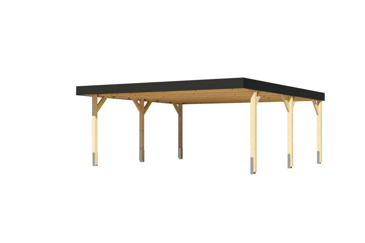 Doppelcarport Leimholz 1