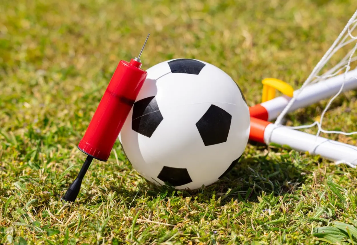 Doppel Fußballtor-Set 2er 85x 42x 60cm