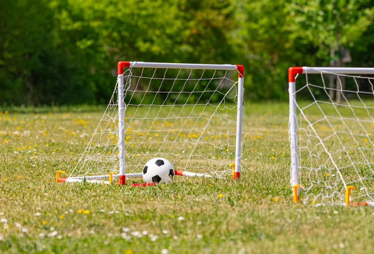 Doppel Fußballtor-Set 2er 85x 42x 60cm