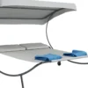 Doppelliege mit Dach "Bindox" Creme