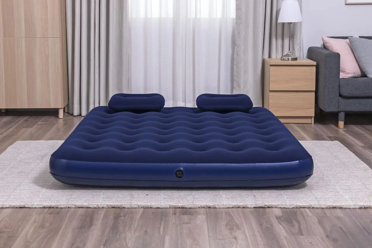 Doppelluftbett mit externer Handpumpe 203 x 152 x 22 cm