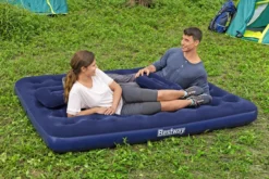 Doppelluftbett mit externer Handpumpe 203 x 152 x 22 cm