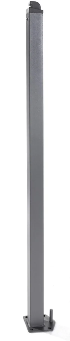 Doppel - Seitenmarkise aus Polyester, ca. 6,0 x 1,5 m - Beige