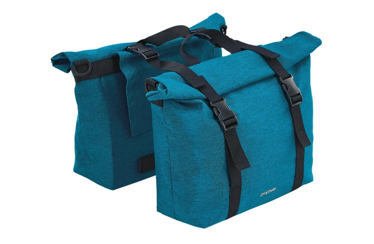 Doppel-Seitenpacktasche, 20L, blau