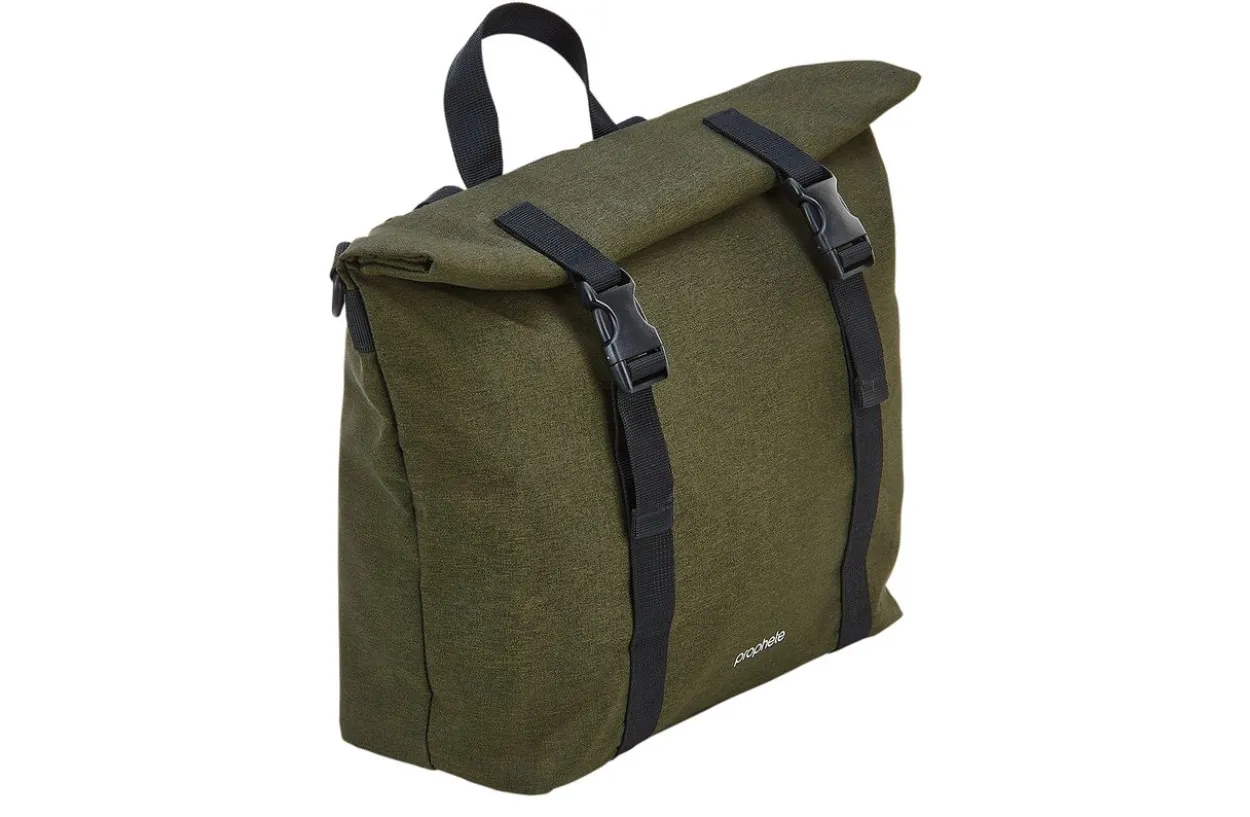 Doppel-Seitenpacktasche, 20L, wasserabweisend einzeln und als Set zu verwenden, grün
