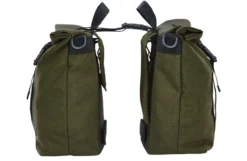 Doppel-Seitenpacktasche, 20L, wasserabweisend einzeln und als Set zu verwenden, grün