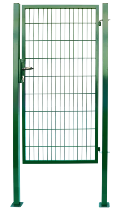 Doppelstabmatten Gartentor Moosgrün - ca. 100 x 180 cm