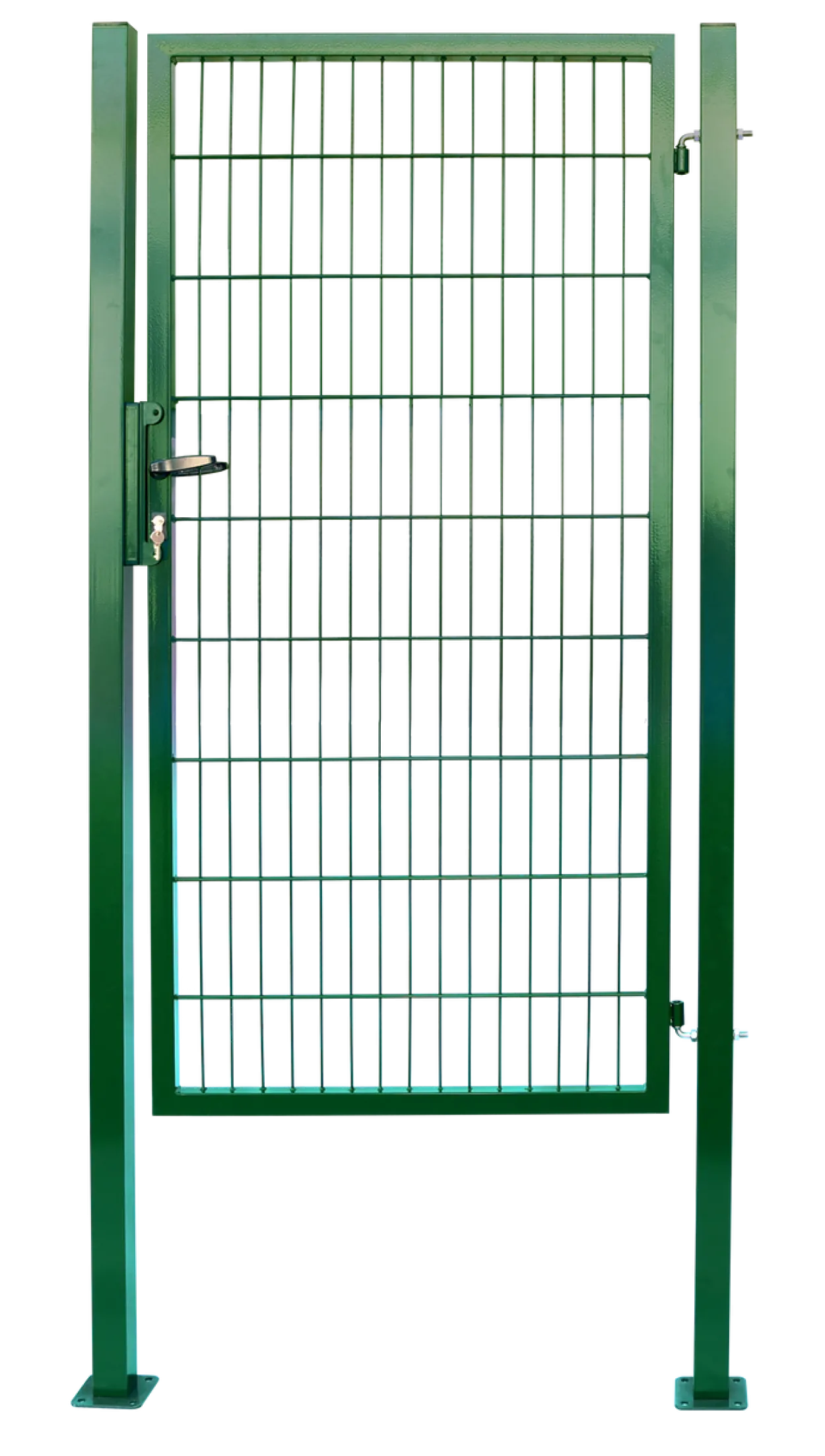 Doppelstabmatten Gartentor Moosgrün - ca. 100 x 180 cm