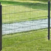 Doppelstabmattenzaun Komplett-Set, ca. 83 cm x 10 m - Anthrazit