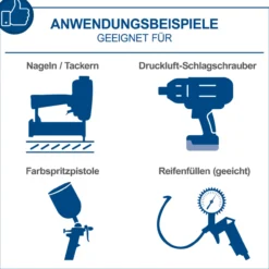 Doppelzylinder-Kompressor HC53DC, 50L