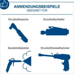 Doppelzylinder-Kompressor HC53DC, 50L