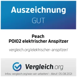 Dopplespitzer, elektrisch, schwarz