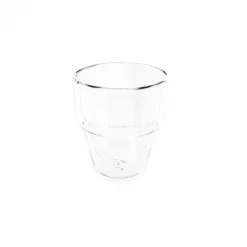 Dopplewandglas Hitzebeständig 250 ml für Latte Macchiato Tee Kaffee