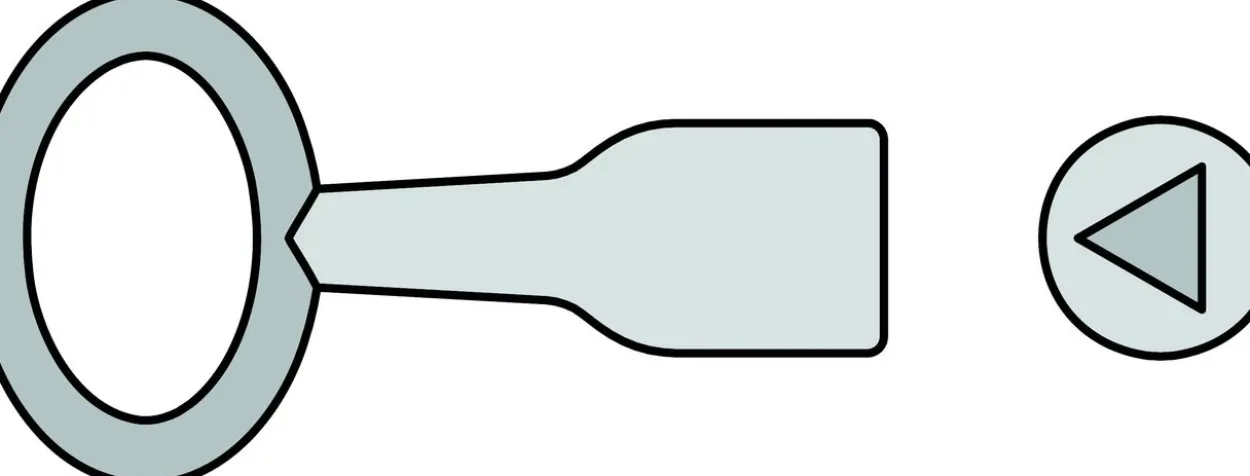 Dornschlüssel - Innen-Dreikant 10 mm