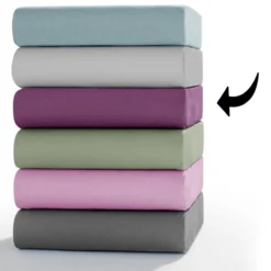 Dreamtex Mako-Feinjersey-Spannbettuch - ca. 90 - 100 x 200 cm