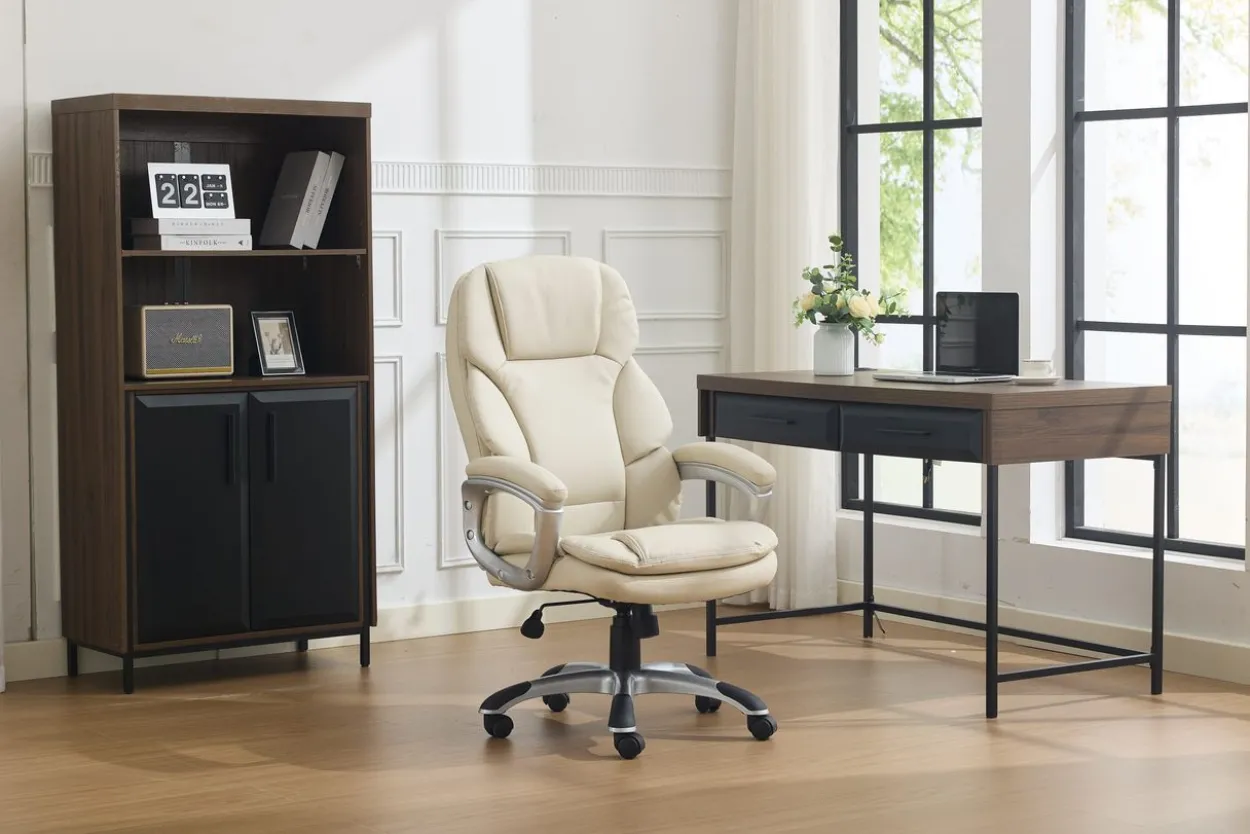 Drehsessel, ca. 66 x 72 x 119 cm - Beige