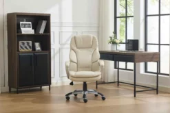 Drehsessel, ca. 66 x 72 x 119 cm - Beige