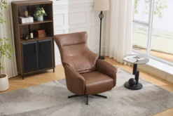 Drehsessel, ca. 78,5 x 84,5 x 118,5 cm - Braun