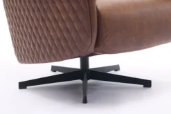 Drehsessel, ca. 78,5 x 84,5 x 118,5 cm - Braun