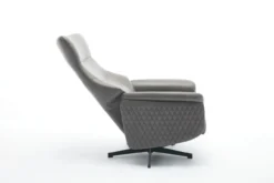 Drehsessel, ca. 78,5 x 84,5 x 118,5 cm - Grau