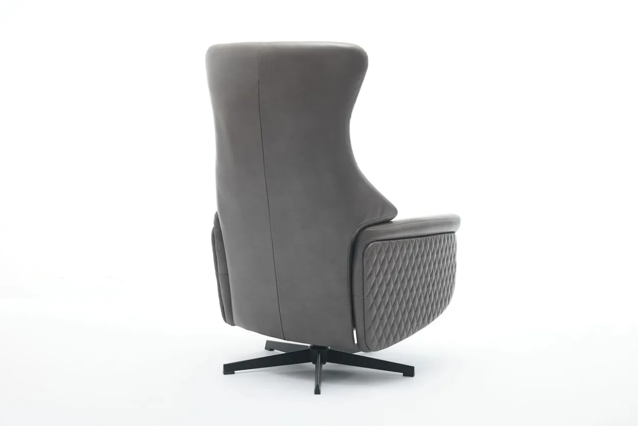 Drehsessel, ca. 78,5 x 84,5 x 118,5 cm - Grau