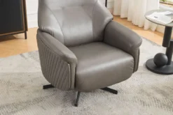 Drehsessel, ca. 78,5 x 84,5 x 118,5 cm - Grau