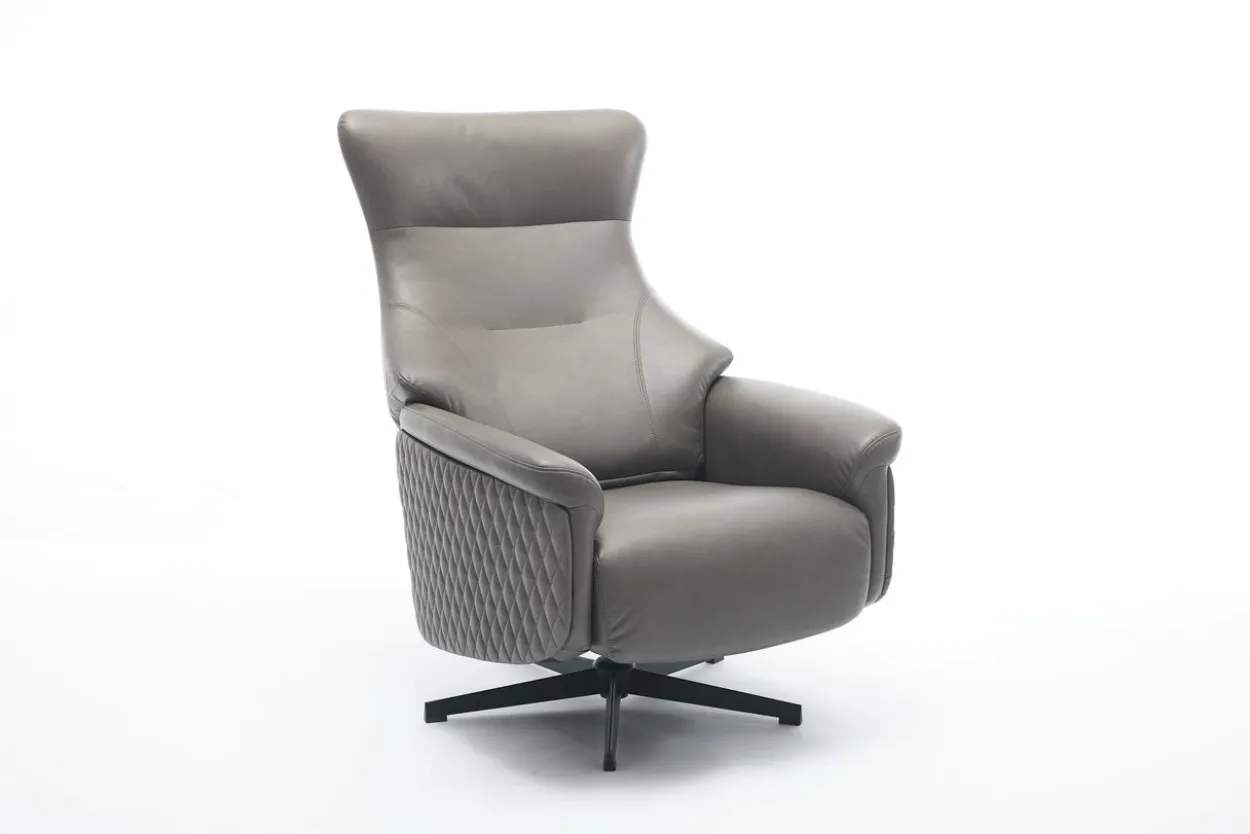 Drehsessel, ca. 78,5 x 84,5 x 118,5 cm - Grau