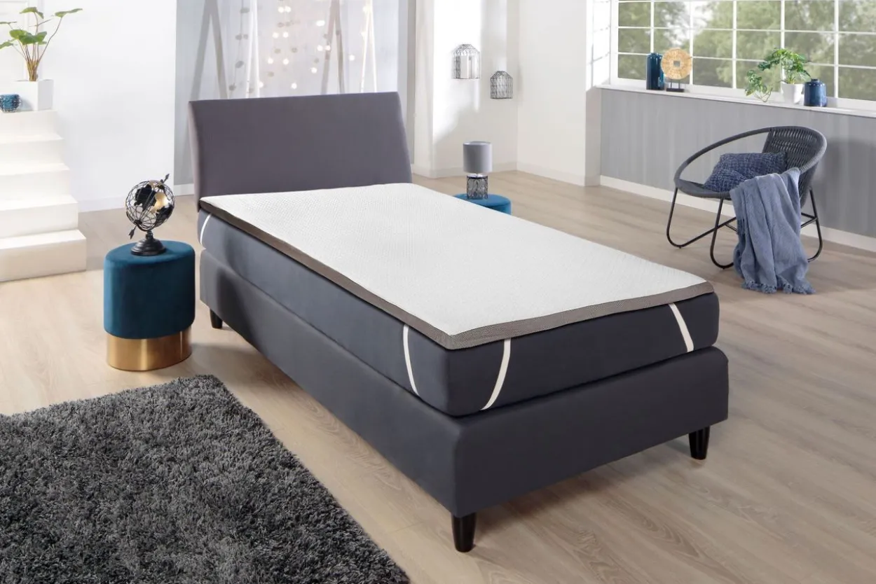 DUO Matratzentopper mit Wendefunktion ca 90 x 200 x 6 cm