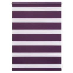 Duo-Rollo Klemmfix, ohne Bohren - Brombeer, 90 cm x 150 cm (B x L)
