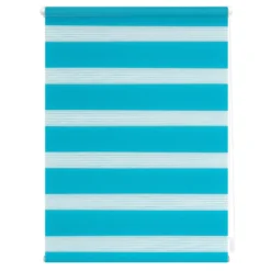 Duo-Rollo Klemmfix, ohne Bohren - Blau, 80 cm x 200 cm (B x L)