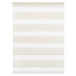 Duo-Rollo Klemmfix, ohne Bohren - Natur, 100 cm x 150 cm (B x L)