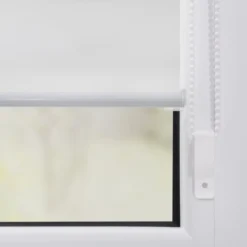 Duo-Rollo Klemmfix, ohne Bohren - Weiß, 100 cm x 150 cm (B x L)