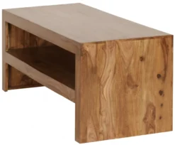 Durban Sheesham Massiv Couchtisch 110 x 45cm Massivholz