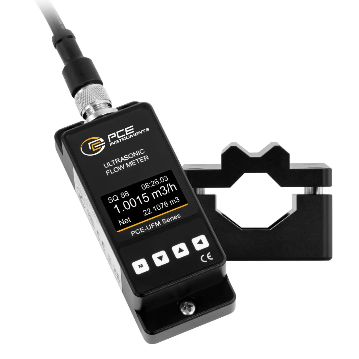 Durchflussmesser zum Festeinbau PCE-UFM 15