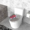 Duroplast WC-Sitz Water Printing Steinblume