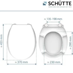 Duroplast WC-Sitz WHITE