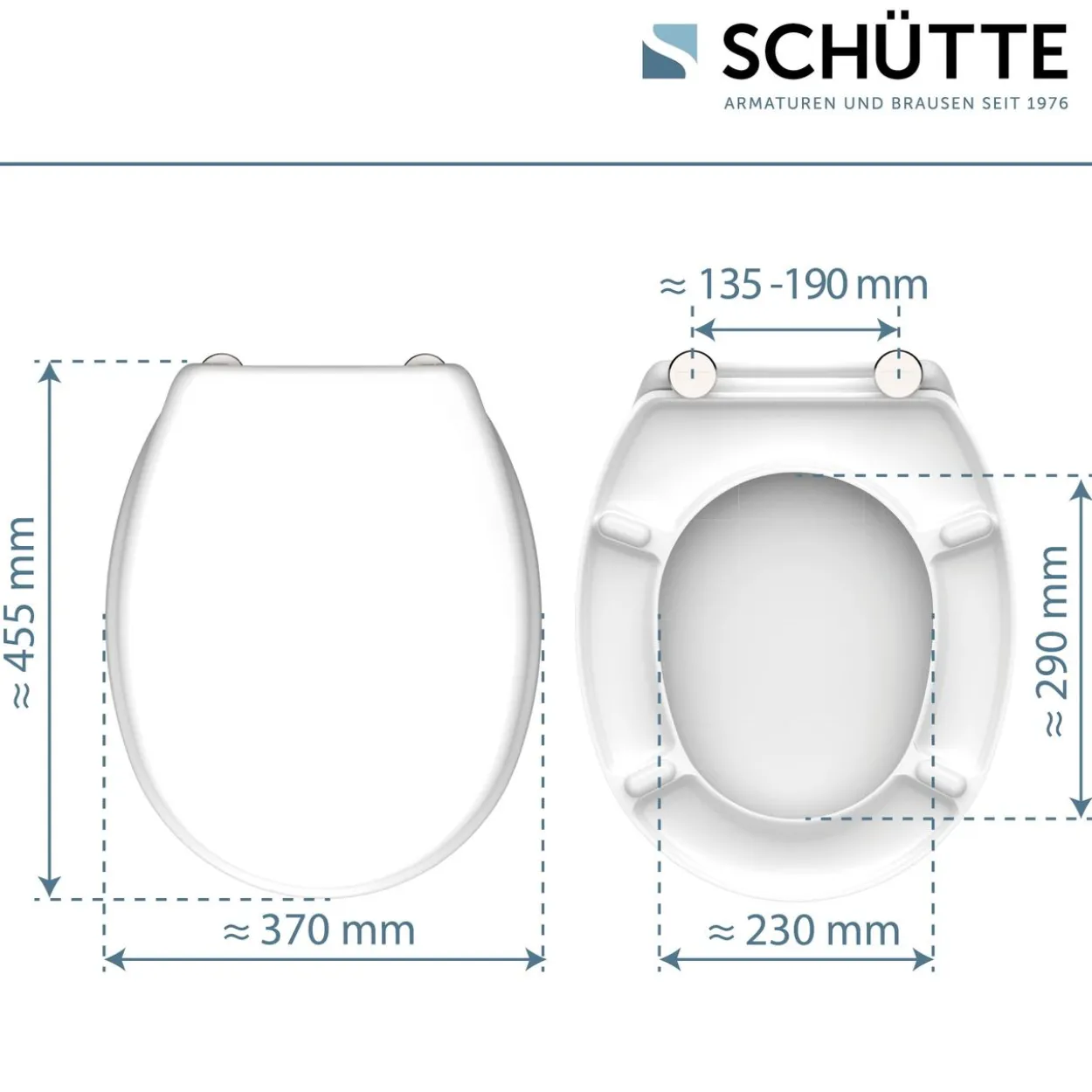 Duroplast WC-Sitz WHITE