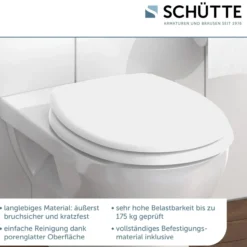 Duroplast WC-Sitz WHITE
