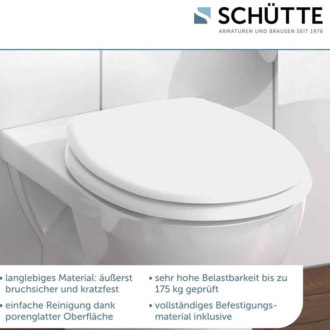 Duroplast WC-Sitz WHITE