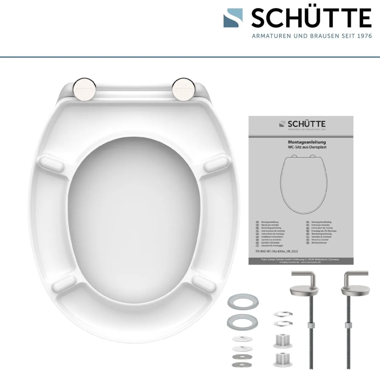 Duroplast WC-Sitz WHITE