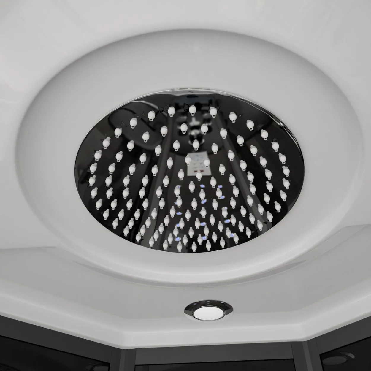 Duschkabine BLACK PEARL - 90 x 90 cm