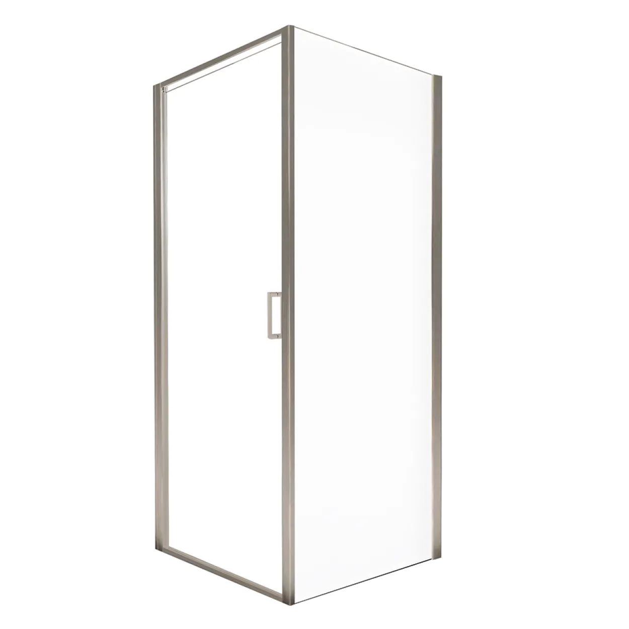 Duschkabine LIVIA - 100 x 195 cm Chrom