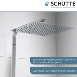 Duschset OCEAN Chrom/Anthrazit