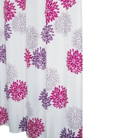Duschvorhang Textil ca. 180x200 cm "Sandra"