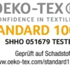 Duschvorhang Textil 240x180 cm Neptun blau