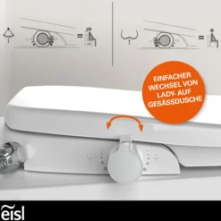 Dusch WC-Sitz Aufsatz