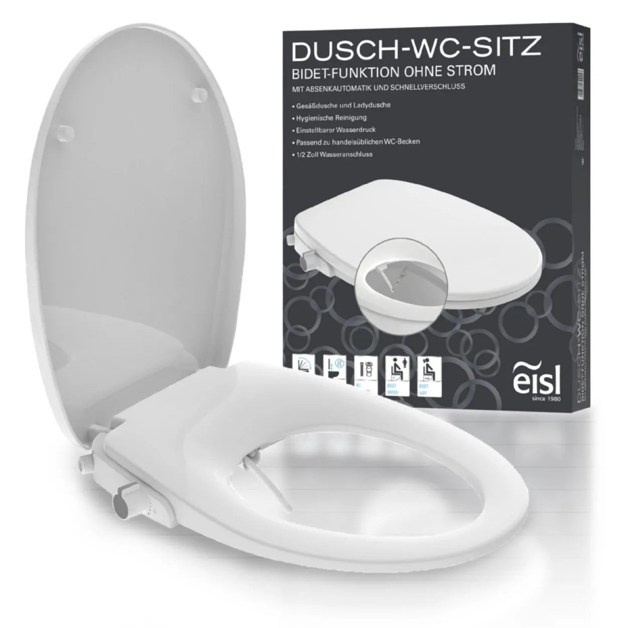 Dusch WC-Sitz Aufsatz