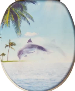 3D WC-Sitz Delfin